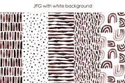 Painted shapes - patterns collection, a Pattern Graphic by Wild Rose (Thumbnail 6 of 9)
