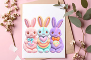 Crochet Latch Hook Easter Bunny PNG, an Illustration by SinaCreation (Thumbnail 2 of 7)