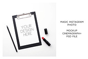 Animated Instagram photo. Mockup #13, a Social Media Template by Una Matison (Thumbnail 2 of 3)