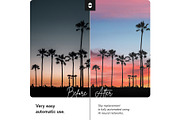 Sunset Sky Replacement Pack, a Preset Add-On by Pix Cafe (Thumbnail 3 of 7)