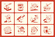 Food Doodles Icon, an Outline Icon by Vectors Market (Thumbnail 5 of 9)