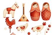 Matryoshka doll - kids collection, an Illustration by Linerisyart (Thumbnail 3 of 10)