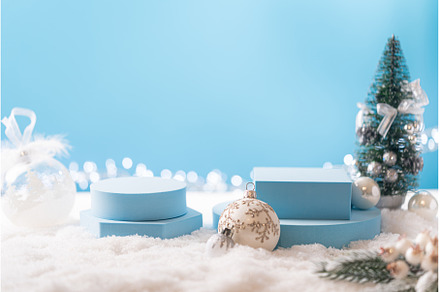 Winter Christmas composition, a Holiday Photo by piter.goskov