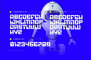 Flazie - Modern Future Font, a Sans Serif Font by Dhabee (Thumbnail 6 of 8)