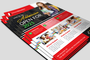 School Education Flyer Templates