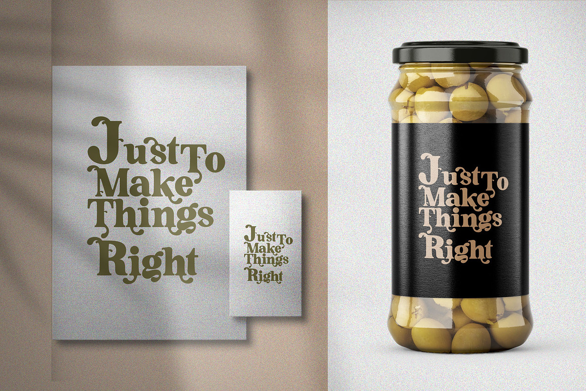 Good shift font, a Serif Font by made_by_nope (Photo 5 of 6)