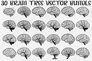 Brain Tree Knowledge Design Bundle, an Illustration by Gaye Art (Thumbnail 1 of 31)