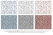 Georgia Seamless Pattern Set, a Wallpaper Graphic by Hughes Studio (Thumbnail 2 of 8)