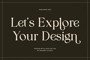 Vagabon Mighten- Display Serif Font, a Serif Font by RockboyStd (Thumbnail 12 of 12)