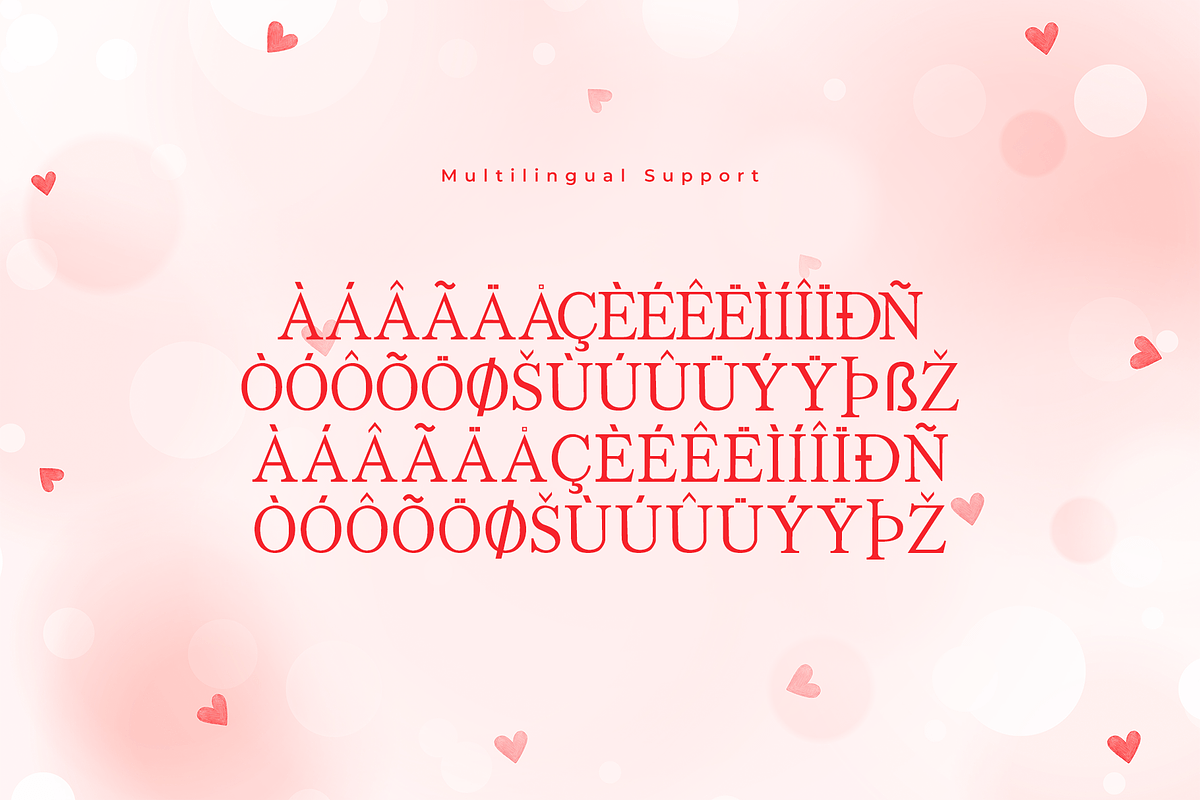 Valentine Romance - Serif Valentine, a Serif Font by overlaytemplates (Photo 5 of 5)