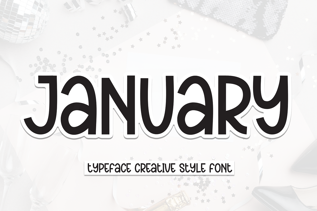 January | Script Font, a Script Font by Scratchones (Photo 1 of 8)
