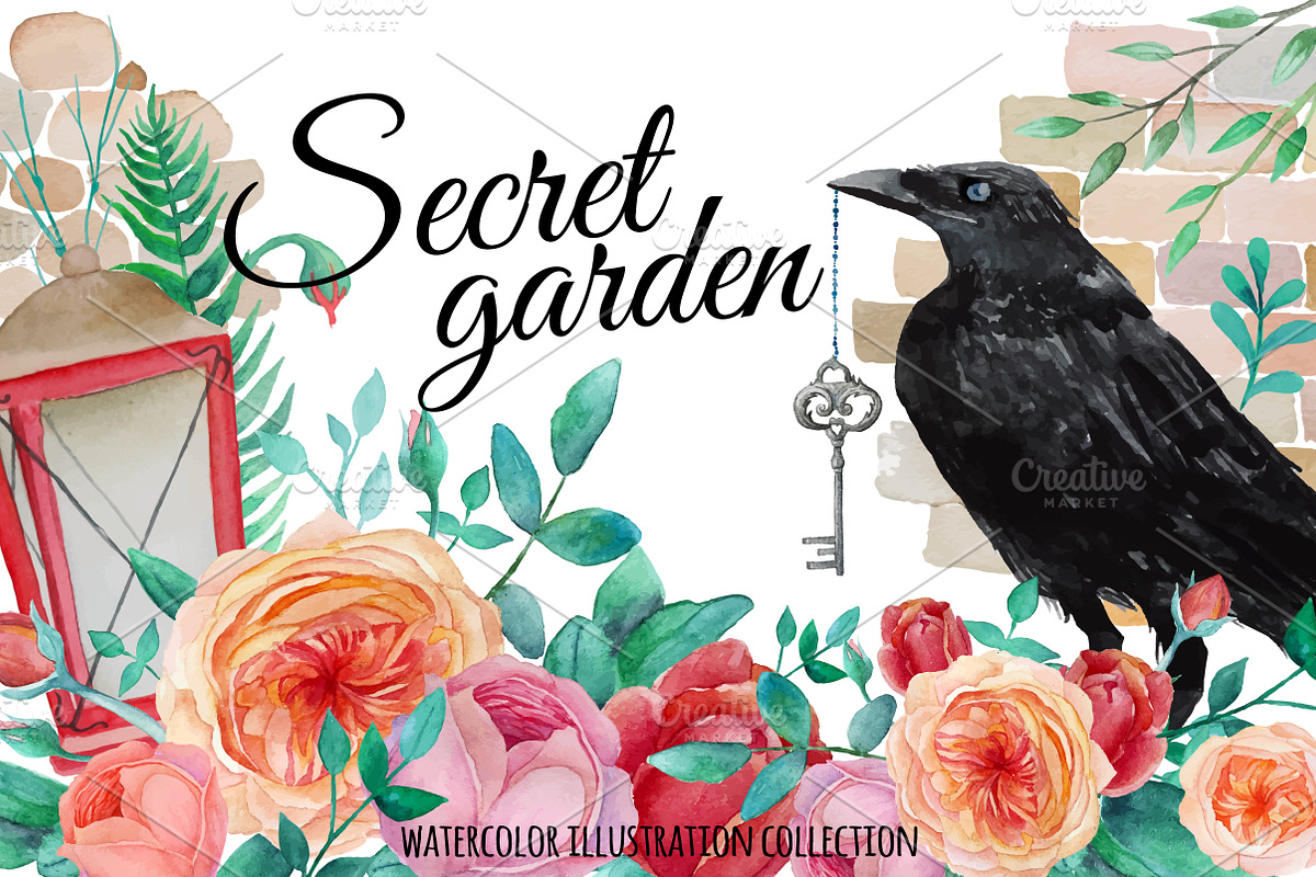 Secret garden, an Illustration by Eisfrei (Photo 1 of 5)