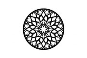 Mandala Circle Ornament Vector Bundl, an Illustration by Gaye Art (Thumbnail 49 of 51)
