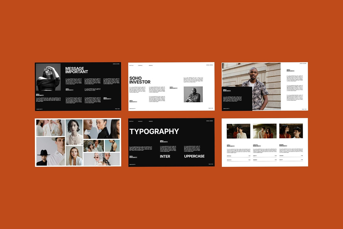 SOHO - Fashion Brand Identity PPT, a Presentation Template by studiobasic (Photo 6 of 7)
