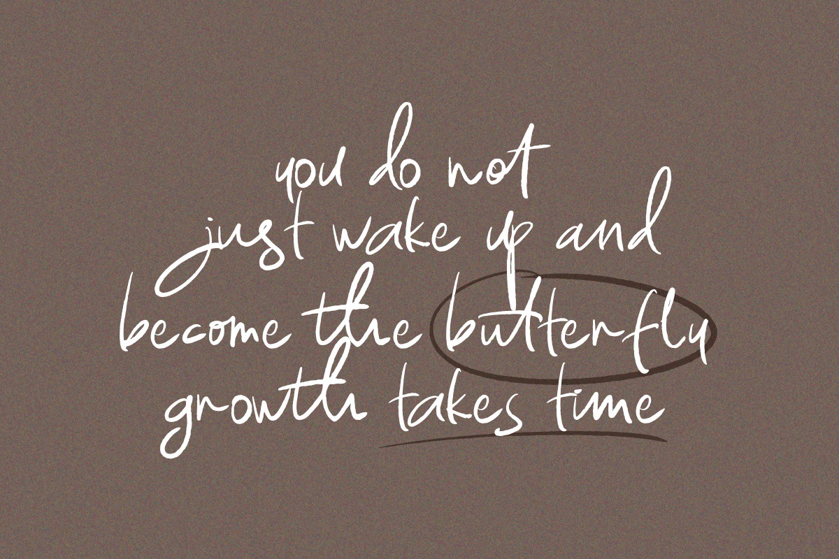 Cherished Memories Handwritten Font, a Handwritten Font by Littlehand (Photo 9 of 9)
