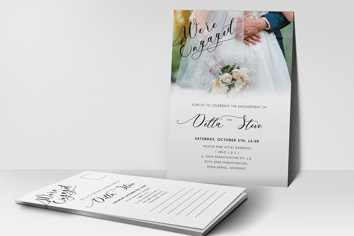 Save the Date Wedding Invitation, an Invitation Template by Aarley Kaiven (Photo 2 of 3)
