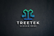 Modern Tree Logo - Digital & Green, a Branding & Logo Template by Design_Planet (Thumbnail 2 of 2)