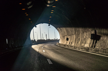 Main highway West-East in Georgia, an Architecture Photo by Anna Bogush