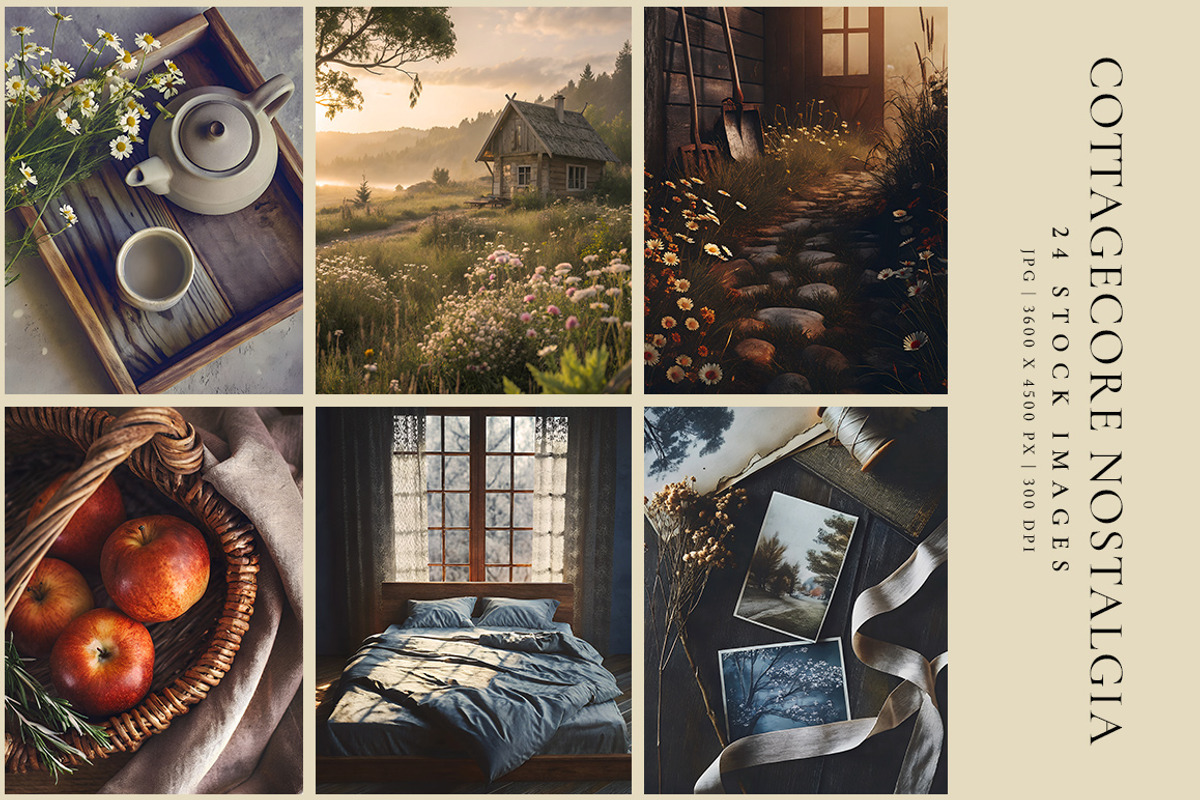 Cottagecore Nostalgia, a Beauty & Fashion Photo by Digital Art Creations (Photo 5 of 5)