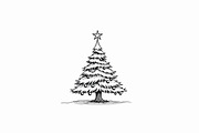 Holiday Window Christmas Tree Bundle, an Illustration by Amazin_art (Thumbnail 5 of 21)