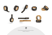 Duct Tape Mockup Set, a Packaging Mockup by Country4k (Thumbnail 4 of 4)