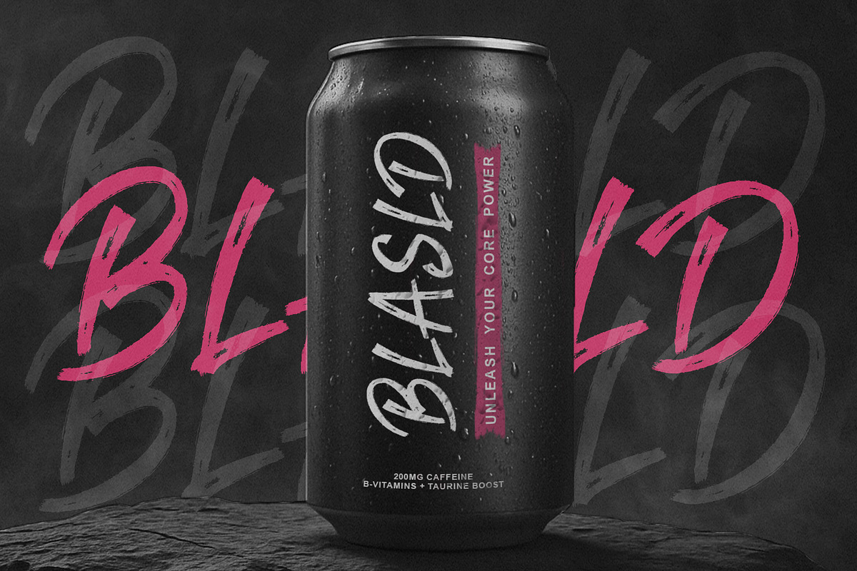 BRUSHELD – Bold Brush Script Font, a Script Font by MEANDSTUDIO (Photo 2 of 8)