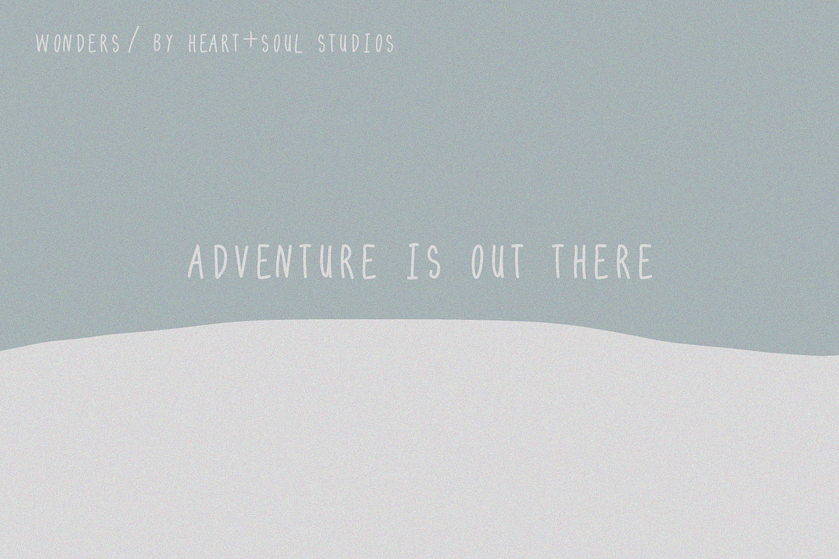 Wonders | Handwritten Sans preview 5