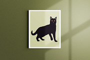 Abstract Cat clipart, an Animal Illustration by ApetekMarket (Thumbnail 3 of 7)