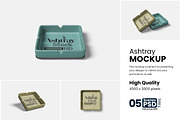 Ashtray Mockup, a Product Mockup by bimockup (Thumbnail 1 of 6)