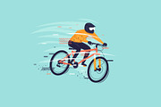 Mountain bike. Bmx. Electric bike., a Healthcare Illustration by Podis (Thumbnail 2 of 4)
