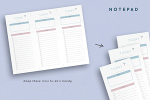 Planner: Daily, Weekly, Monthly