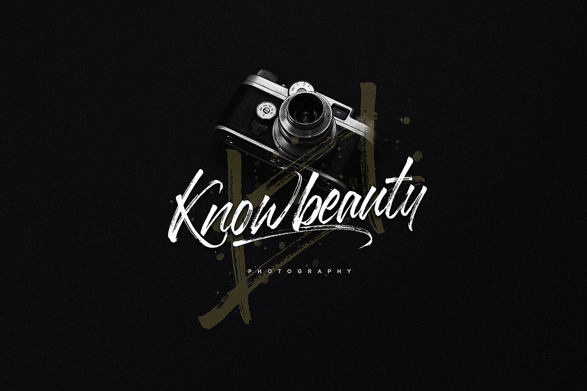 Fudelines Brush Font preview 2