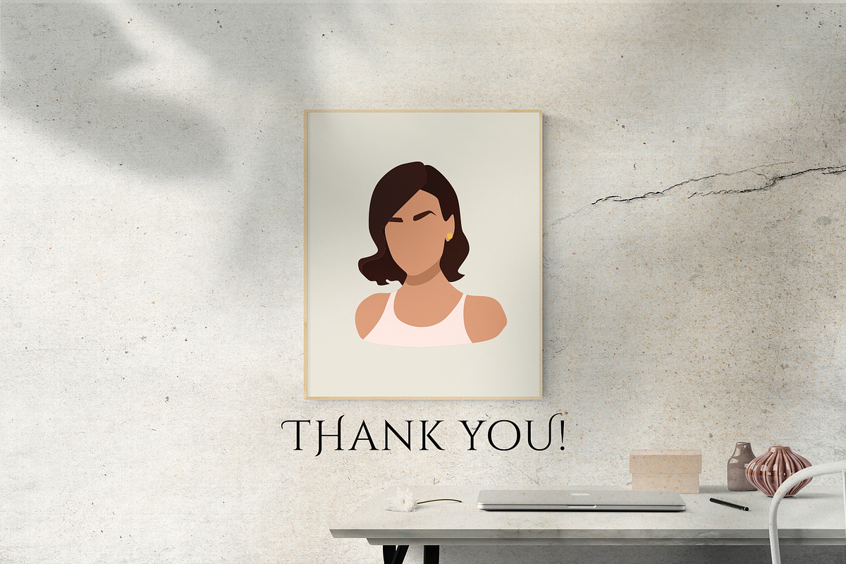 Abstract Women Portraits, an Illustration by Katerine Kolak (Photo 8 of 8)
