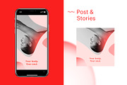 Asana - Social Media Kit, a Social Media Template by Simple and Nice (Thumbnail 6 of 12)