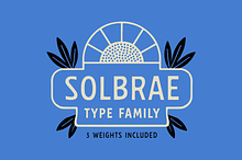 Solbrae - a hand drawn type family