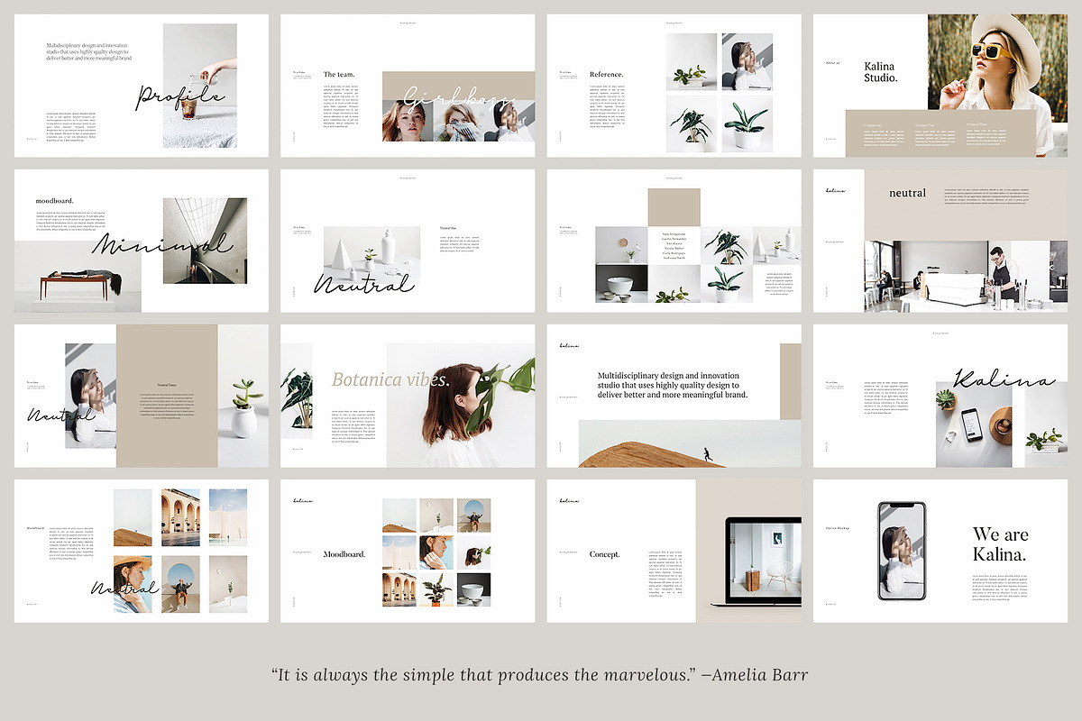 KALINA - Keynote Brand Guidelines, a Presentation Template by Elokka Std. (Photo 8 of 9)