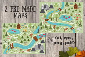 Camping Map Creator