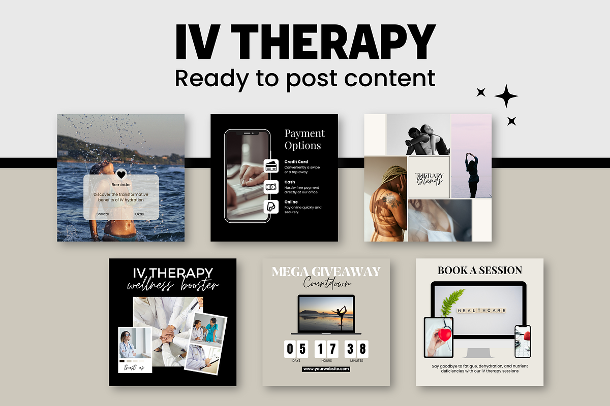 Iv Therapy Instagram Post Template preview 6