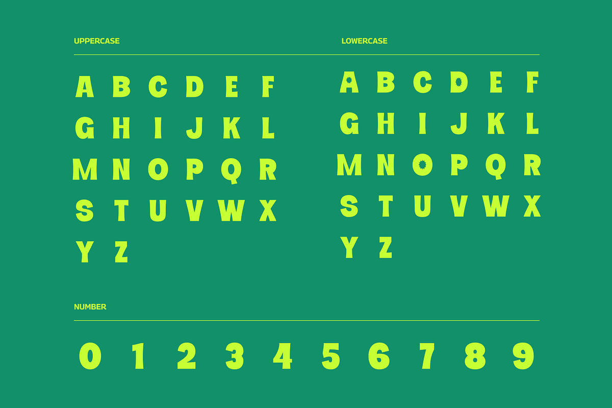 Odotta - Chunky Sans Serif Font, a Sans Serif Font by Studio Moara (Photo 3 of 8)