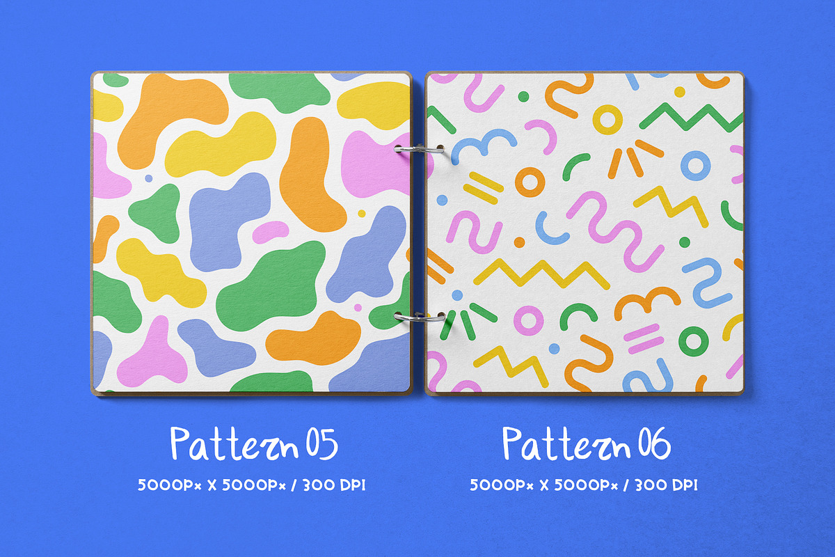 Colorful Pattern Set, a Pattern Graphic by Dedraw Studio (Photo 4 of 14)