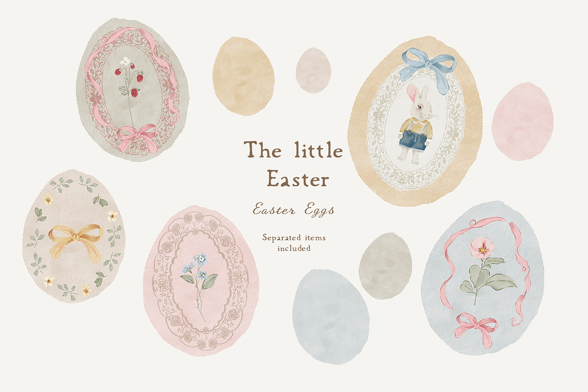 Grandmillenial Cottage kids set, an Object Graphic by Grace Noboa Illustrations (Photo 7 of 17)
