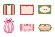 Christmas Coquette Frame Clipart PNG, an Illustration by SinaCreation (Thumbnail 2 of 7)