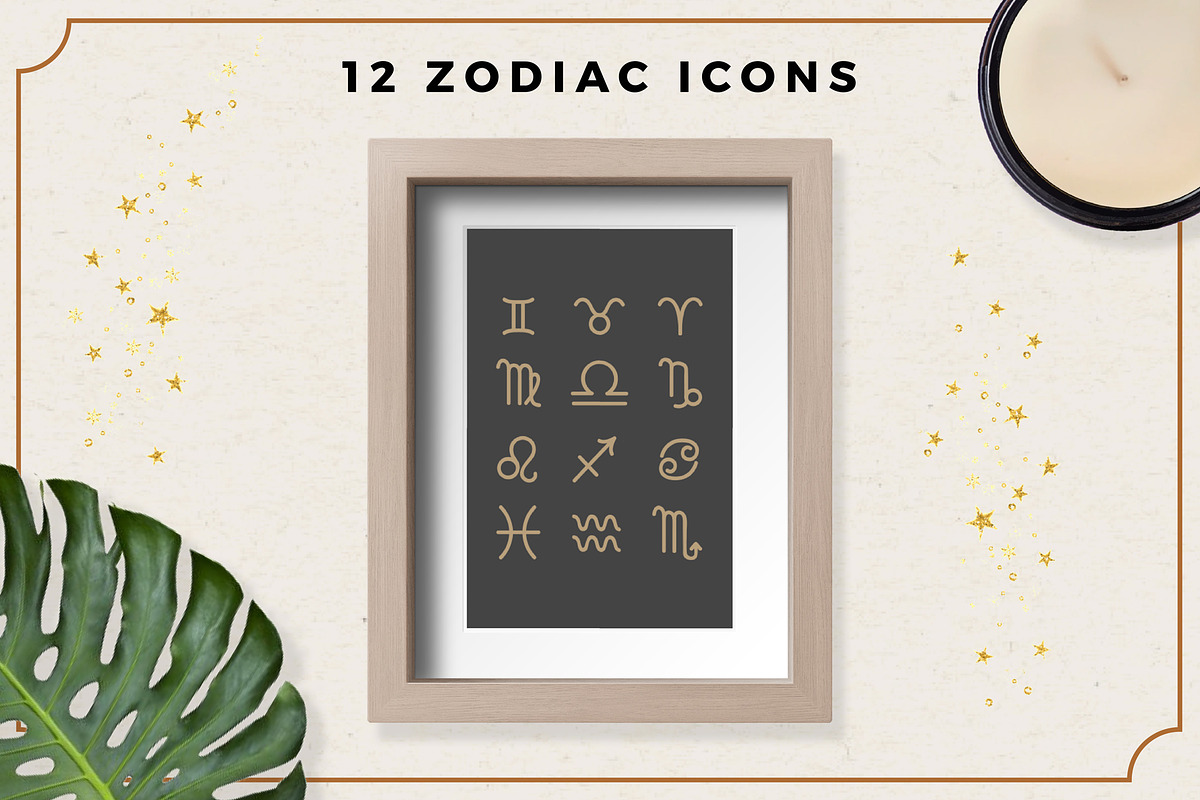 Zodiac Graphics Bundle, an Illustration by Oh so Lively (Photo 3 of 4)