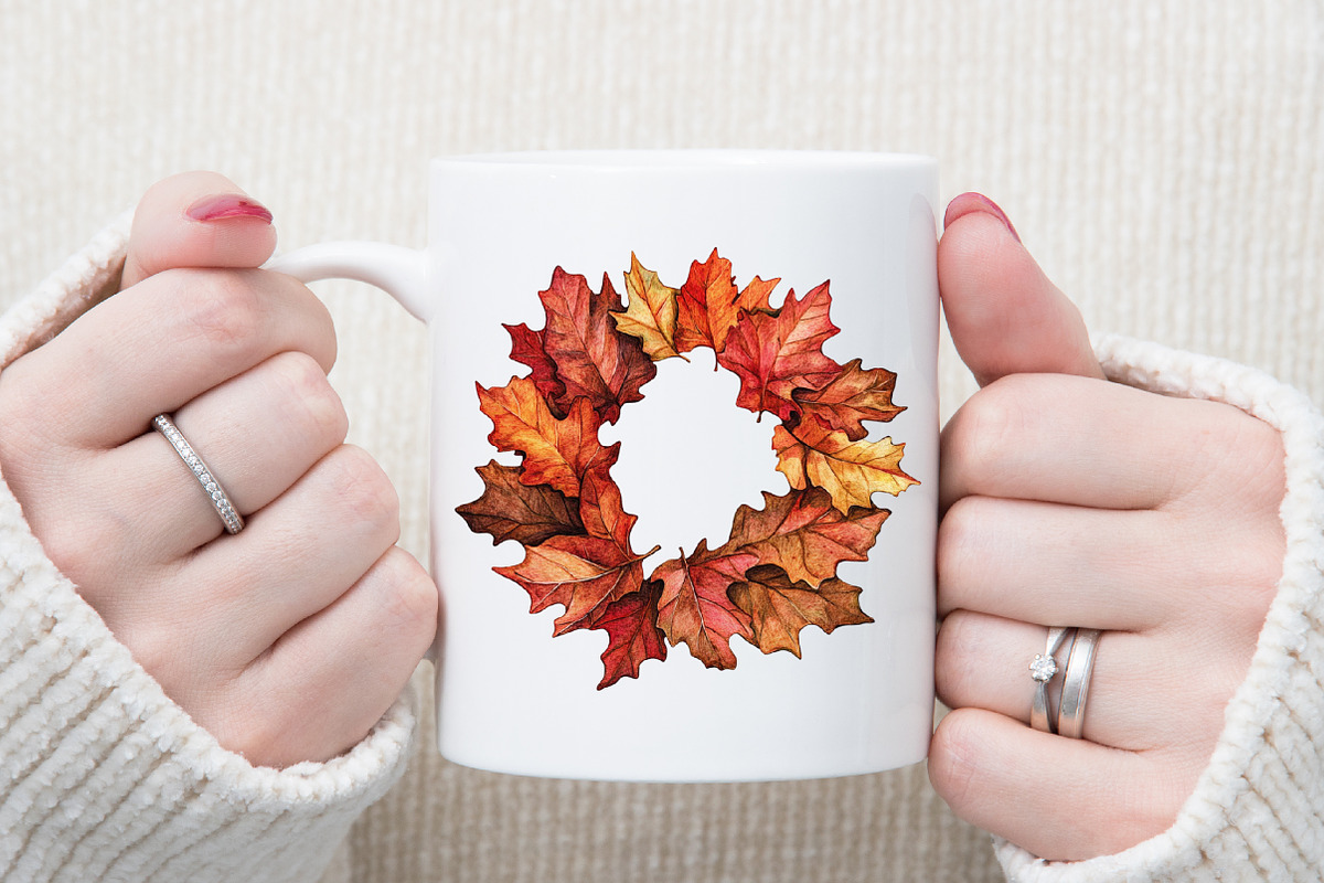 Cozy Autumn Charm Clipart Set, an Illustration by Sublimation Artist (Photo 5 of 6)