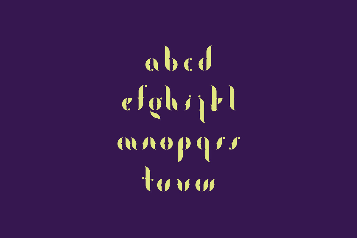 Fogtype display font preview 4