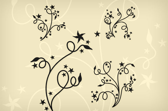 Floral Vector Pack 5 preview 3