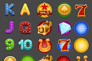 Golden Slots Game Kit, an Illustration by Saranai Store (Thumbnail 5 of 10)