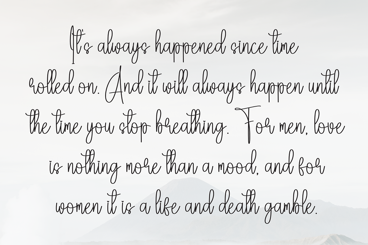 Booklove | Script Font, a Handwritten Font by Scratchones (Photo 6 of 8)