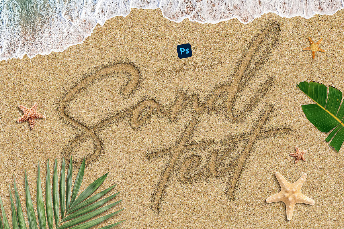 Sand Text Effects, a Layer Style Add-On by Andrew Skoch Design (Photo 4 of 6)