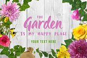 Spring Floral Collage Cutout Creator, a Product Mockup by SkyvaraSupply (Thumbnail 4 of 5)
